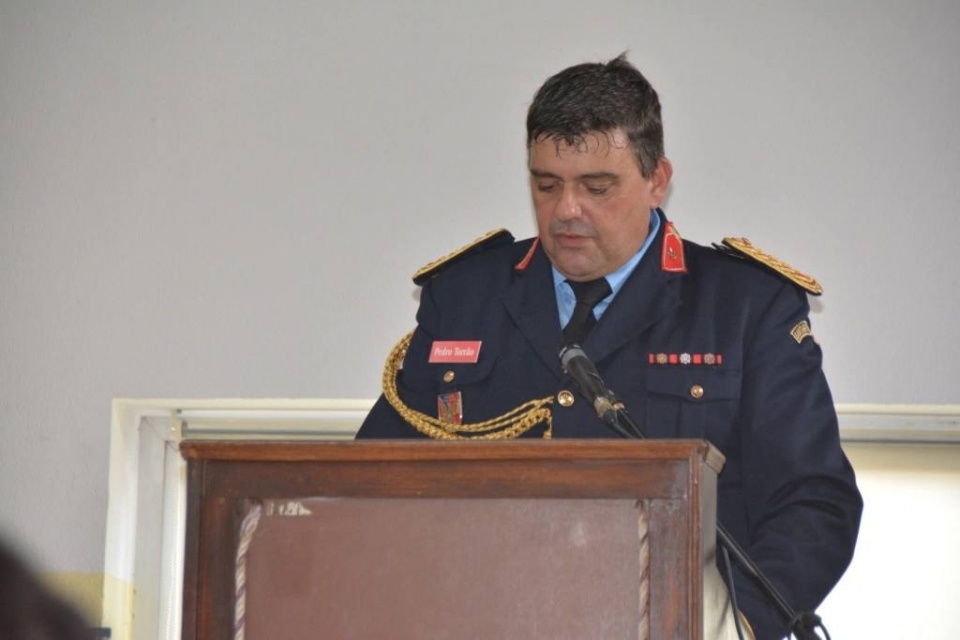 Pedro Torrão - Comandante dos Bombeiros de Santiago do Cacém