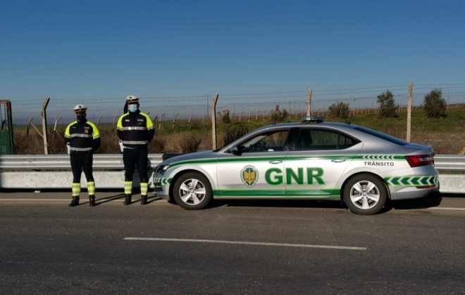 GNR reforça patrulhamento no âmbito da operação “Natal e Ano Novo 2021”