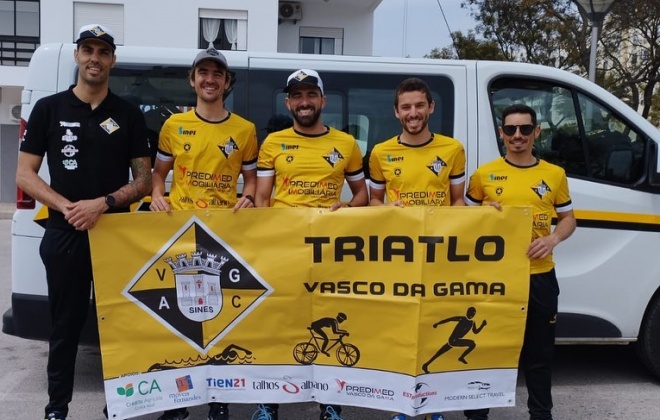 Vasco da Gama de Sines em 11.º lugar na 2ª Etapa da Taça de Portugal de Triatlo 2022