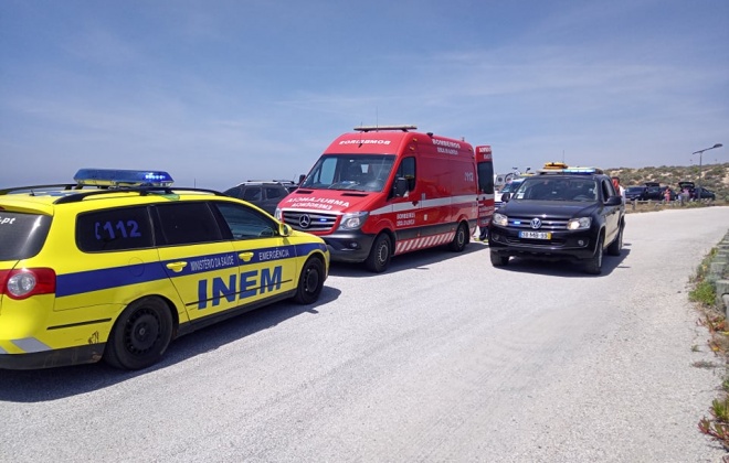 Homem foi salvo esta tarde na praia da Vieirinha em Sines