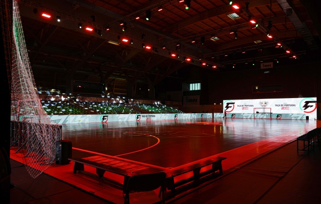 Pavilhão Multiusos de Sines pronto para receber as Taças de Portugal de Futsal