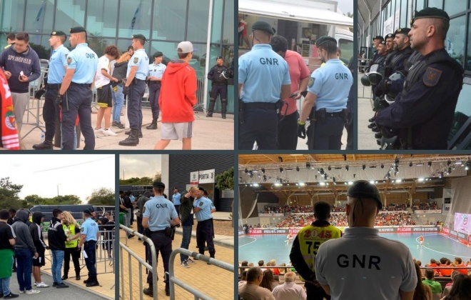 GNR empenhou 166 militares na segurança da Taça de Portugal de Futsal