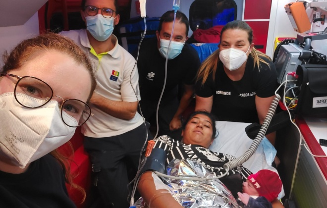 Menino nasce dentro de ambulância dos Bombeiros de Sines