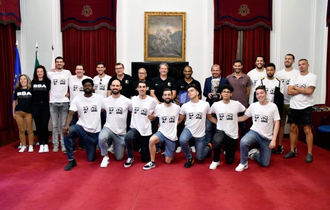 BSA de Santo André recebido na C. M. Santiago do Cacém