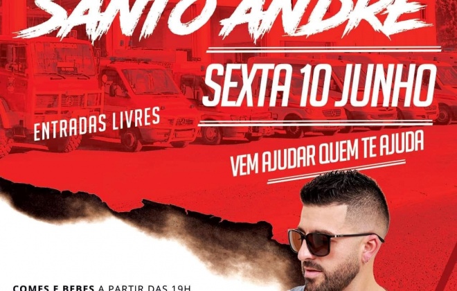 Bombeiros de Santo André realizam festa de angariação de fundos