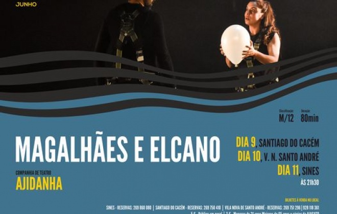 Litoral EmCena apresenta ‘Magalhães e Elcano’