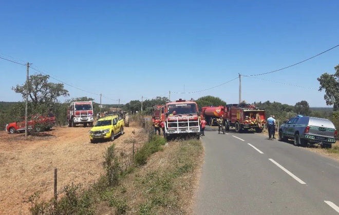 Dispositivo de combate a incêndios é hoje reforçado com mais operacionais