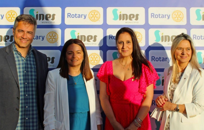 Ana Rita Cruz é a nova presidente do Rotary Club de Sines