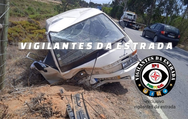 Despiste provoca dois feridos em Vila Nova de Milfontes