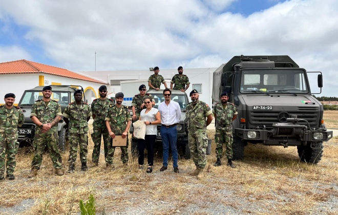 Corpo de Fuzileiros realiza exercício militar Real Thaw 22 no Brejão