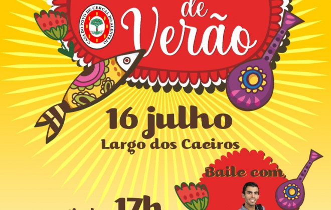 Cercal do Alentejo recebe Arraial de Verão neste sábado