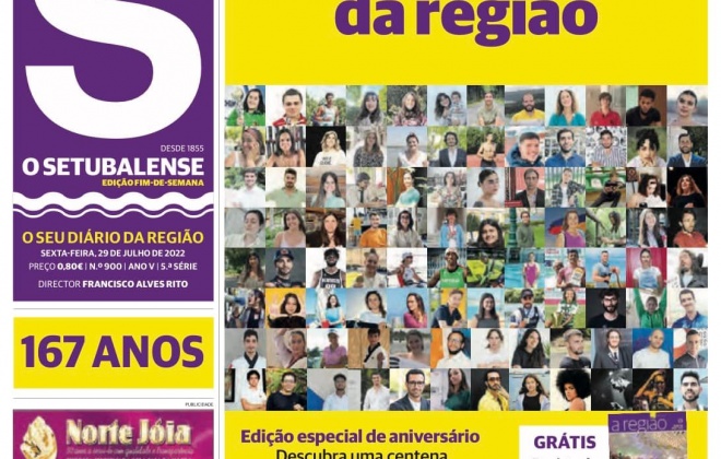 Jornal O Setubalense comemora hoje 167 anos