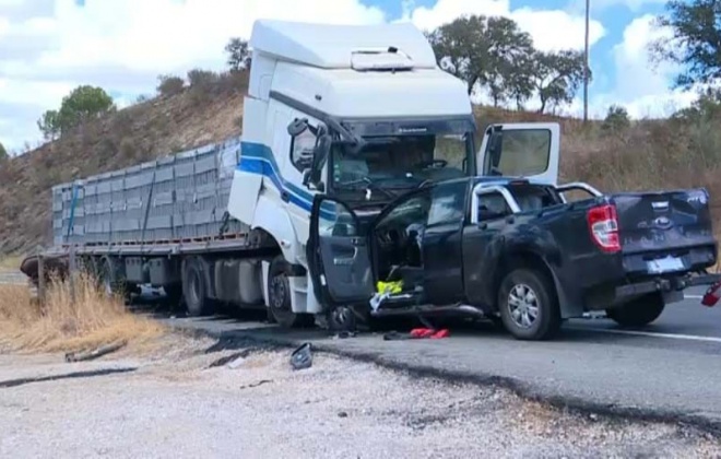 Colisão no IC1 em Ourique provoca dois mortos e dois feridos