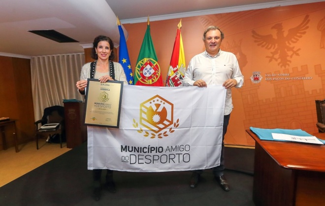 Grândola recebe galardão “Município Amigo do Desporto 2022”