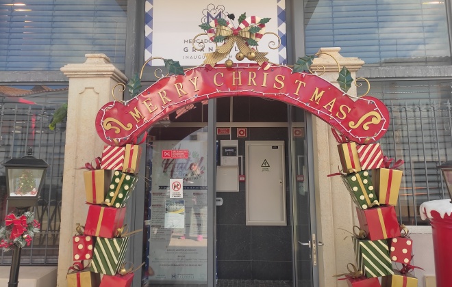 Natal no Mercado Municipal de Grândola até 6 de janeiro