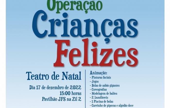 Junta de Freguesia de Sines organiza "Operação Crianças Felizes"