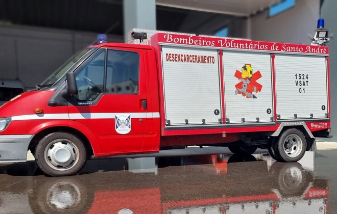 Vítor Ferrinho foi eleito presidente da Associação dos Bombeiros de Santo André