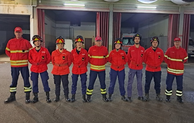 Seis estagiários foram ontem promovidos a Bombeiros de 3.ª no C.B. de Odemira