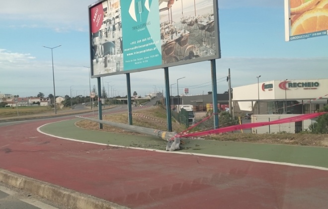 Despiste provoca ferido ligeiro em Sines
