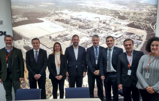 Ministro do Ambiente visitou Repsol Polímeros