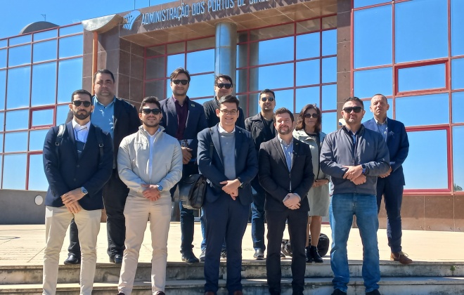 Jovens empresários de Fortaleza visitam o Porto de Sines