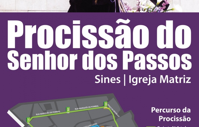 Sines recebe esta tarde a Procissão do Senhor dos Passos