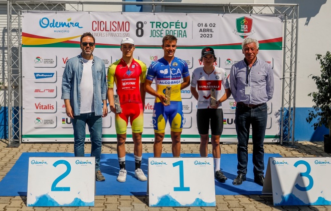André Tinta venceu hoje a segunda prova da Taça de Portugal de Juniores entre Vila Nova de Milfontes e Odemira