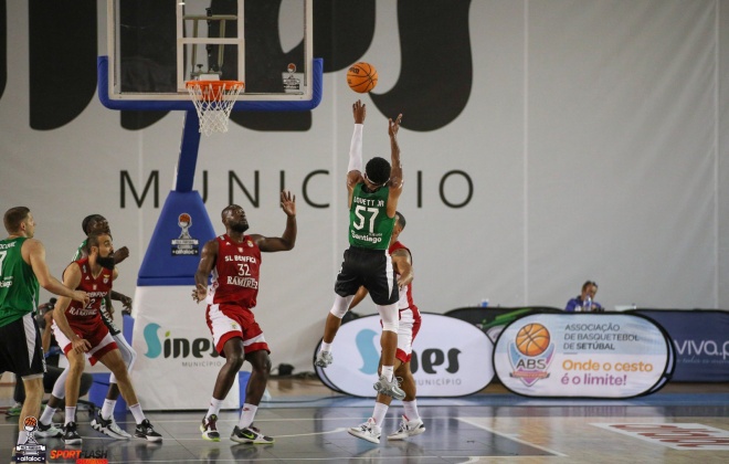 Benfica e Imortal disputam hoje a final da Taça de Portugal de Basquetebol em Sines