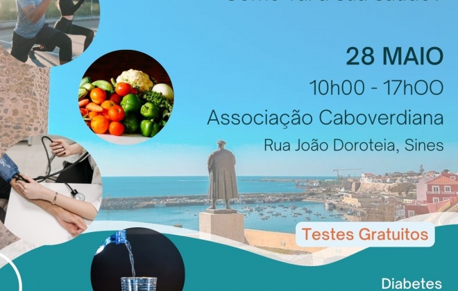 Associação Caboverdiana realiza no domingo a iniciativa "Sines + Saudável Expo Saúde"