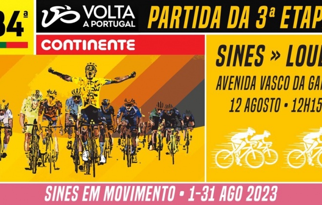 3.ª etapa da Volta a Portugal parte este sábado de Sines