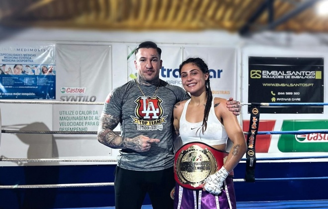 Andreia Conceição sagrou-se Campeã Nacional Profissional K1 - 52kg
