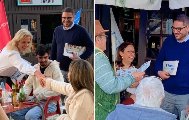 CDU esteve em contacto com a população do Torrão em Alcácer do Sal