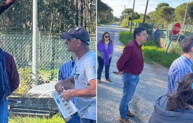 Candidatos da CDU visitaram o Casoto, Paiol e Bairro Novo da Provença em Sines