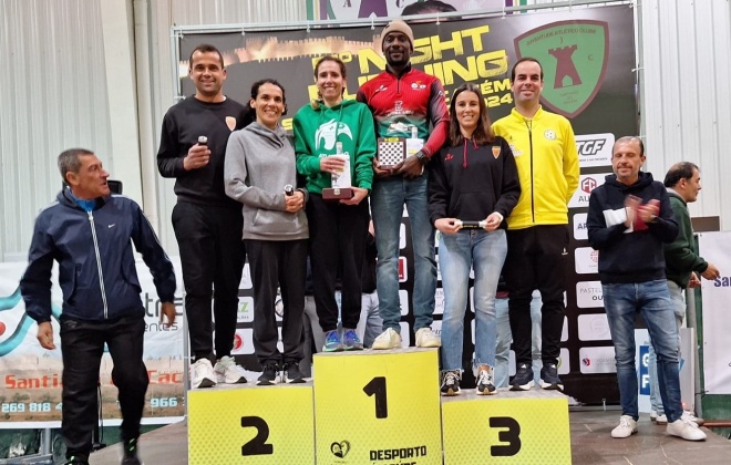 Manuel Muando e Miriam Silva venceram o 5º Night Running em Santiago do Cacém