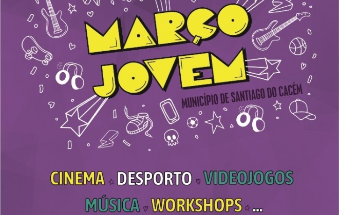 Iniciativa "Março Jovem" em Santiago do Cacém até 6 de abril