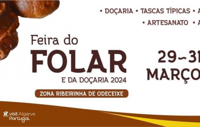 Odeceixe recebe a Feira do Folar e da Doçaria nos dias 29, 30 e 31 de março