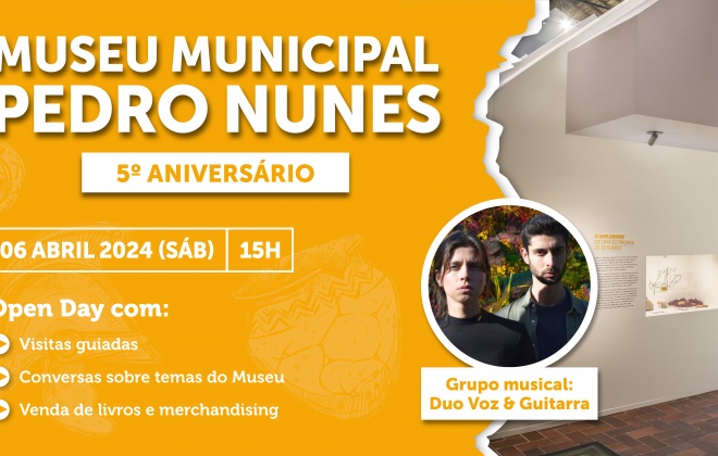 Museu Pedro Nunes em Alcácer do Sal comemora o 5.º aniversário