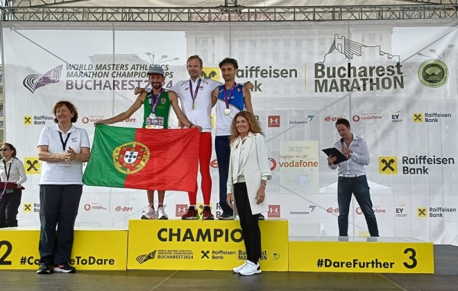 Edgar Matias sagrou-se vice-Campeão do Mundo M45 em Bucareste