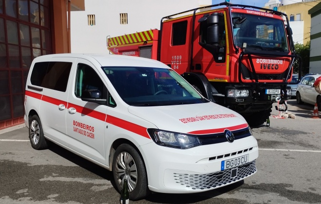 Bombeiros de Santiago do Cacém contam com duas novas viaturas