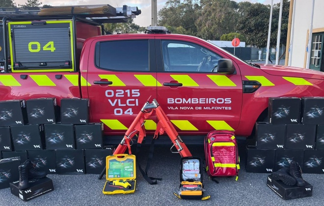 Iniciativa permitiu aos Bombeiros de Vila Nova de Milfontes comprarem novos equipamentos