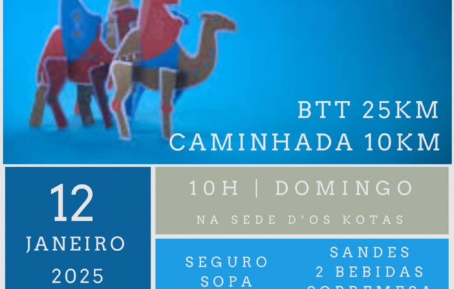 Os Kotas organizam o Convívio dos Reis no próximo domingo