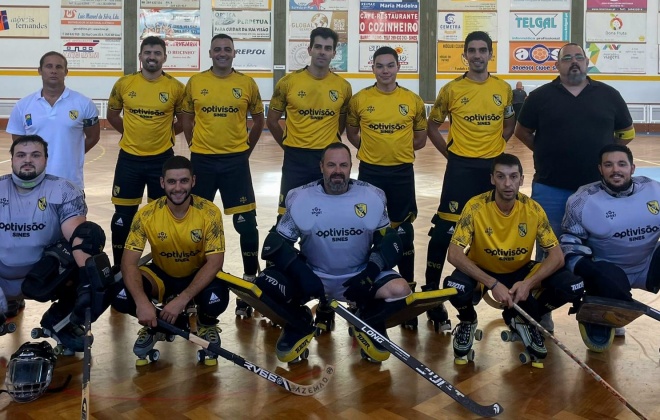 Hóquei de Grândola venceu em Sines pela diferença mínima 6-5