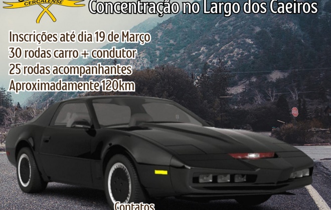 Juventude Cercalense realiza Passeio de Automóveis Clássicos e Antigos