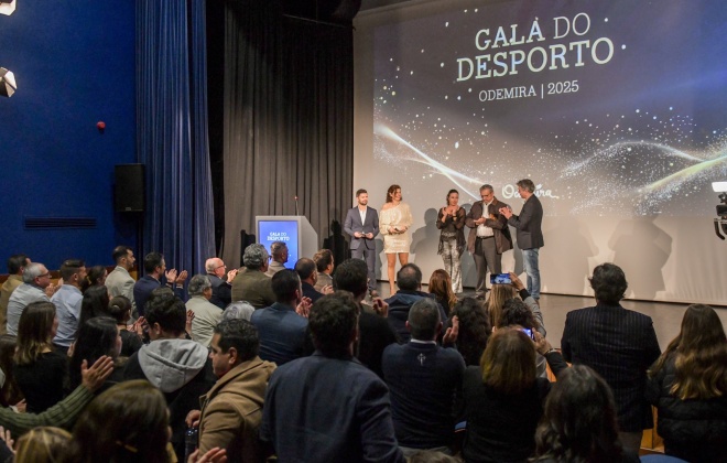 Odemira celebrou o desporto em noite de gala que reconheceu o trabalho de Fernando Cabecinha presidente do Clube Praia de Milfontes