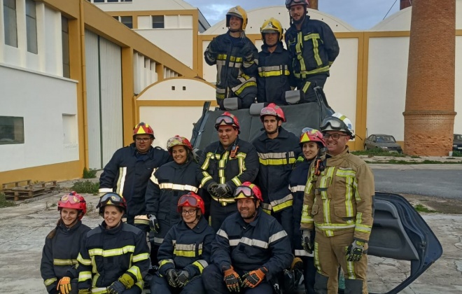 Bombeiros de Alvalade e Sintra realizaram formação conjunta