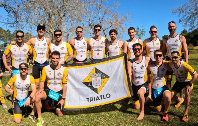 Triatlo do Vasco da Gama conquistou o 5.º lugar no Triatlo de Santo André