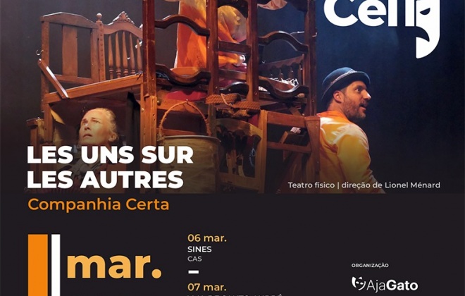 Mostra EmCena apresenta "Les Uns Sur Les Autres" pela Companhia Certa