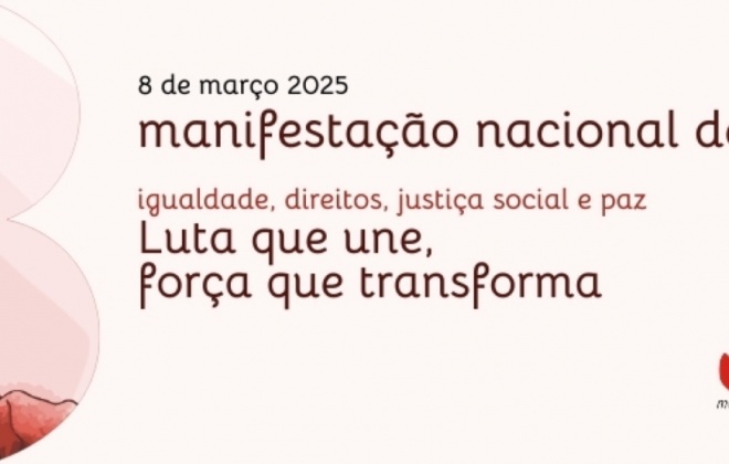 Santiago do Cacém recebe uma manifestação de mulheres neste sábado às 10h00