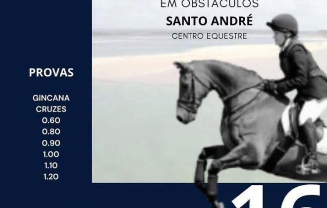 Centro Equestre de Santo André recebe no dia 16 de março o III Troféu Alentejo em Obstáculos