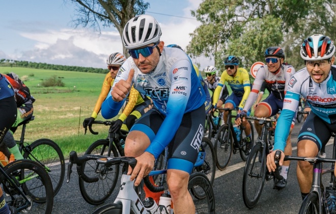 Clube de Ciclismo Aldeia de Santo André esteve presente na Taça Portugal de Masters